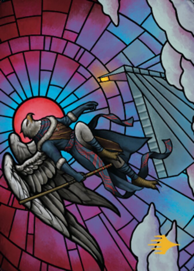 Balmor, Battlemage Captain Art Card 2 (Gold-Stamped Signature) [Dominaria United Art Series] | Gaming Infinity