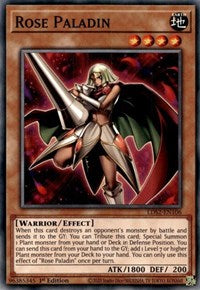 Rose Paladin [LDS2-EN106] Common | Gaming Infinity