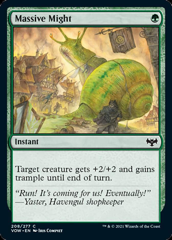 Massive Might [Innistrad: Crimson Vow] | Gaming Infinity