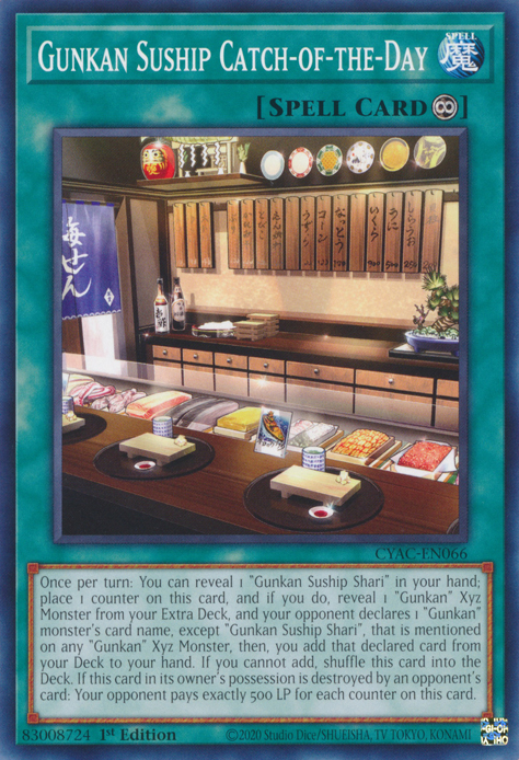 Gunkan Suship Catch-of-the-Day [CYAC-EN066] Common | Gaming Infinity
