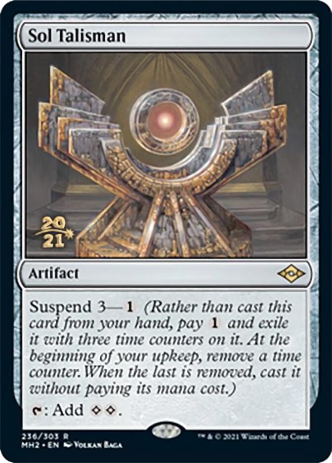 Sol Talisman [Modern Horizons 2 Prerelease Promos] | Gaming Infinity