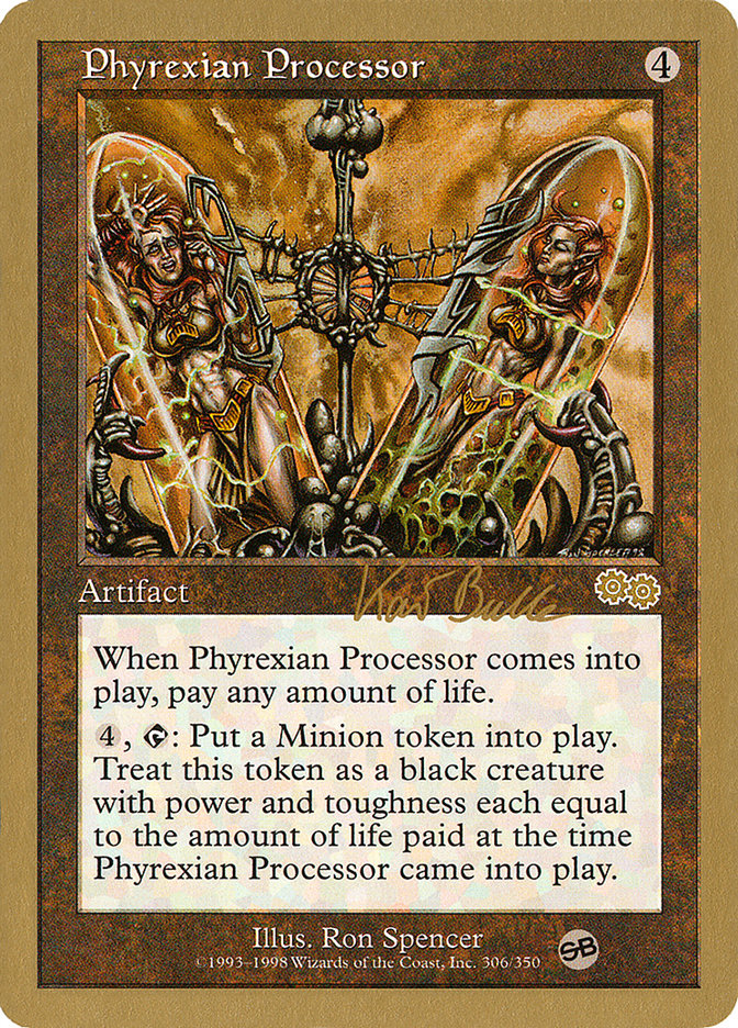 Phyrexian Processor (Kai Budde) (SB) [World Championship Decks 1999] | Gaming Infinity