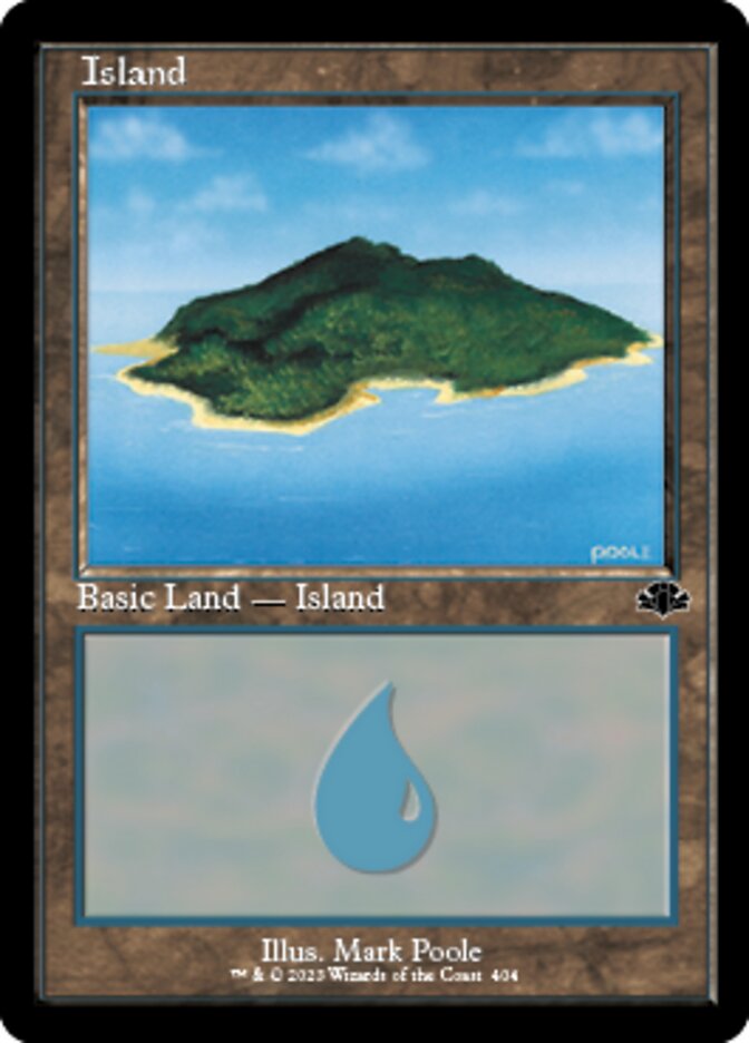 Island (404) (Retro) [Dominaria Remastered] | Gaming Infinity