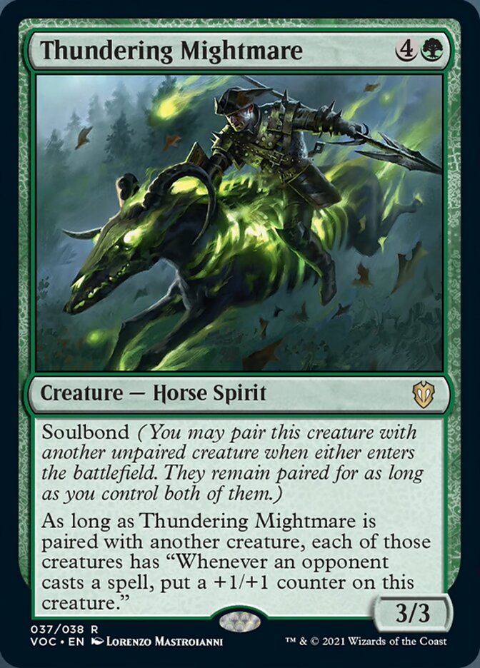 Thundering Mightmare [Innistrad: Crimson Vow Commander] | Gaming Infinity