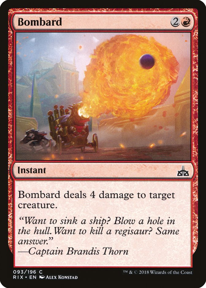 Bombard [Rivals of Ixalan] | Gaming Infinity