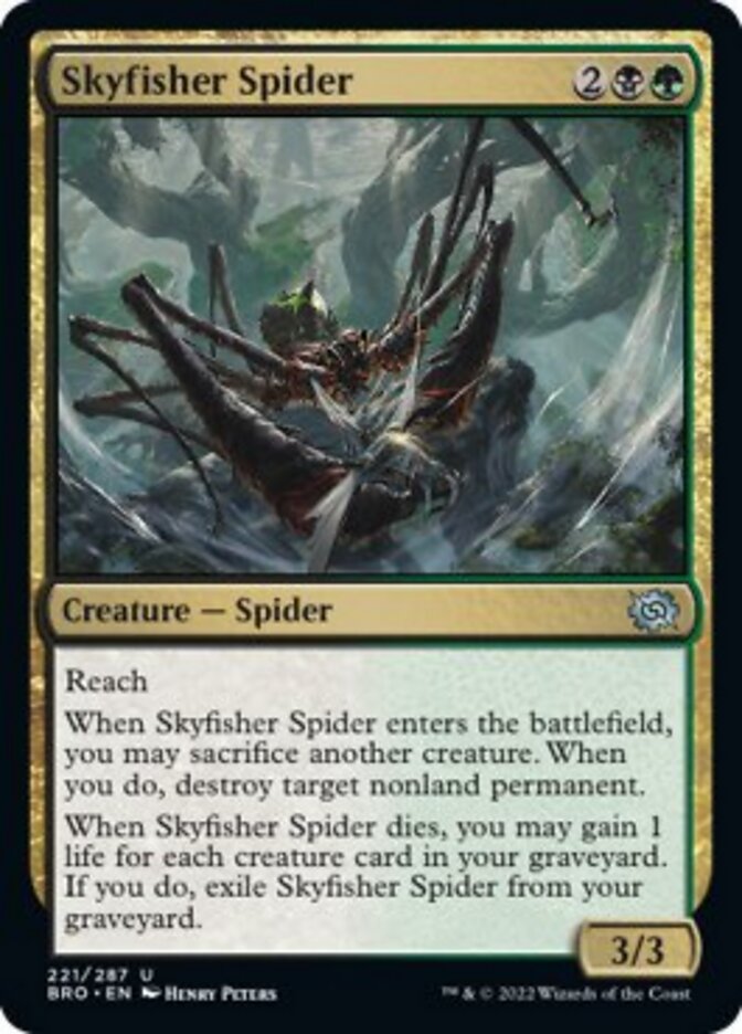 Skyfisher Spider [The Brothers' War] | Gaming Infinity