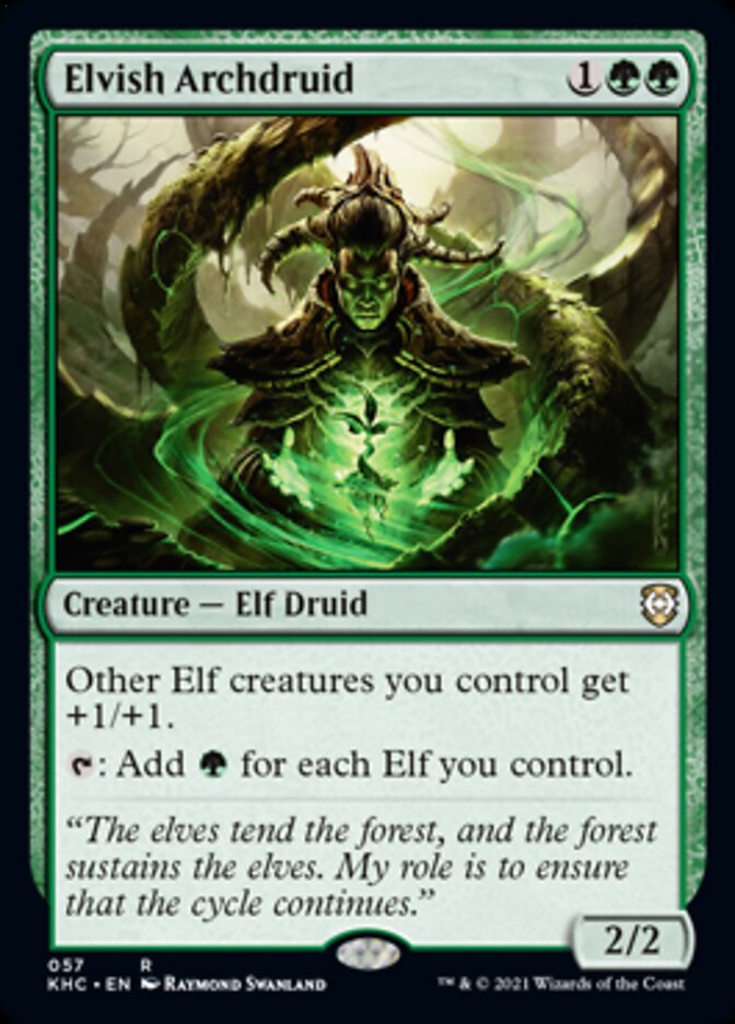 Elvish Archdruid [Kaldheim Commander] | Gaming Infinity