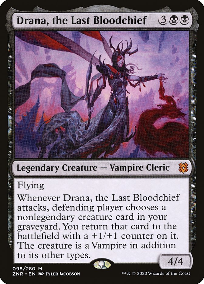 Drana, the Last Bloodchief [Zendikar Rising] | Gaming Infinity