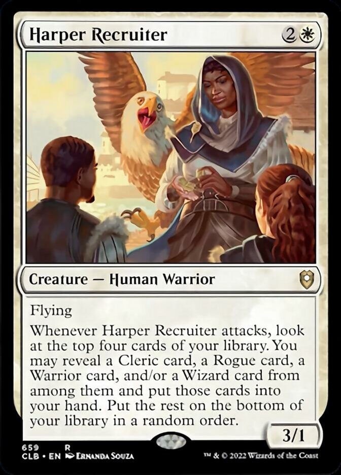 Harper Recruiter [Commander Legends: Battle for Baldur's Gate] | Gaming Infinity