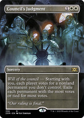 Council's Judgment (Borderless) [Double Masters] | Gaming Infinity
