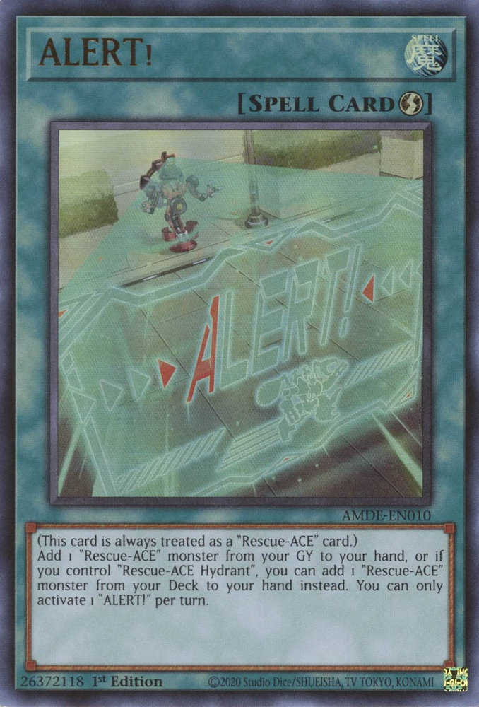 ALERT! [AMDE-EN010] Ultra Rare | Gaming Infinity