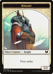 Knight (004) // Elemental Shaman Double-Sided Token [Commander 2015 Tokens] | Gaming Infinity