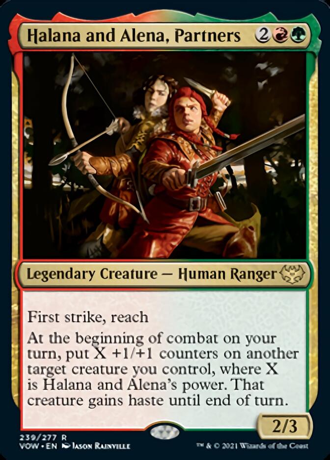 Halana and Alena, Partners [Innistrad: Crimson Vow] | Gaming Infinity