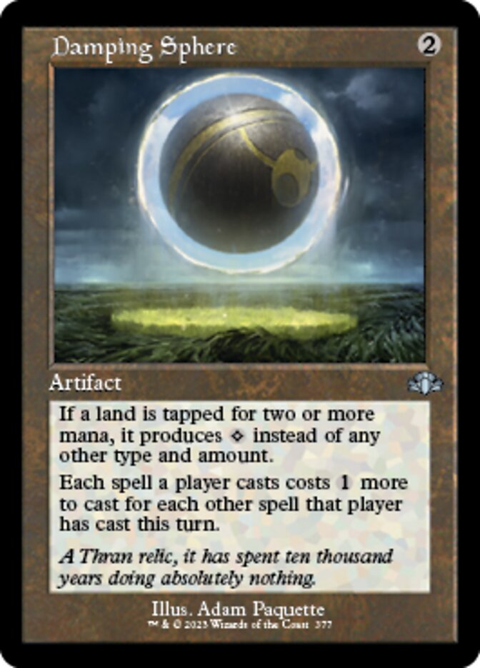 Damping Sphere (Retro) [Dominaria Remastered] | Gaming Infinity