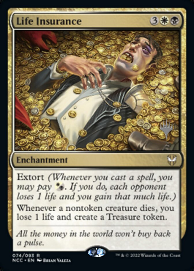 Life Insurance (Promo Pack) [Streets of New Capenna Commander Promos] | Gaming Infinity