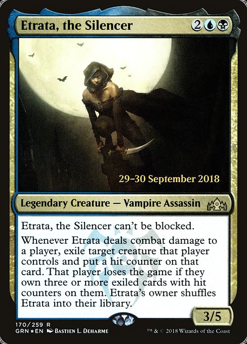 Etrata, the Silencer [Guilds of Ravnica Promos] | Gaming Infinity