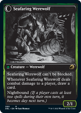 Suspicious Stowaway // Seafaring Werewolf [Innistrad: Double Feature] | Gaming Infinity