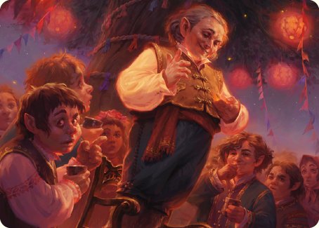 Bilbo, Retired Burglar Art Card [The Lord of the Rings: Tales of Middle-earth Art Series] | Gaming Infinity