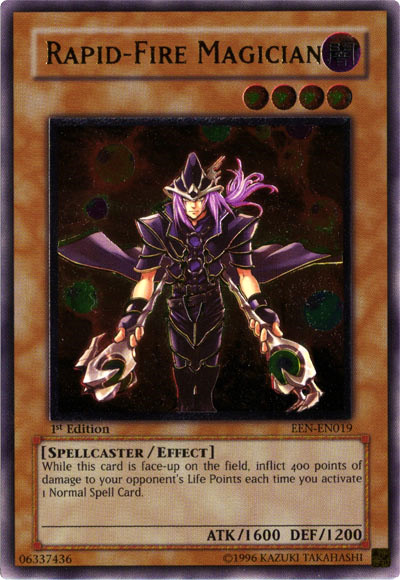 Rapid-Fire Magician [EEN-EN019] Ultimate Rare | Gaming Infinity