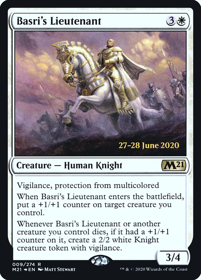 Basri's Lieutenant  [Core Set 2021 Prerelease Promos] | Gaming Infinity