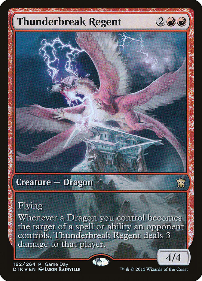 Thunderbreak Regent (Game Day) [Dragons of Tarkir Promos] | Gaming Infinity