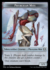 Phyrexian Mite (011) // Phyrexian Germ Double-Sided Token [Phyrexia: All Will Be One Commander Tokens] | Gaming Infinity