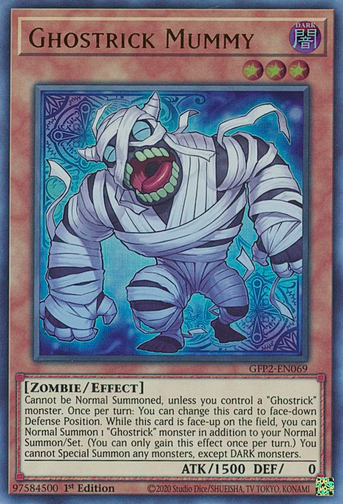 Ghostrick Mummy [GFP2-EN069] Ultra Rare | Gaming Infinity