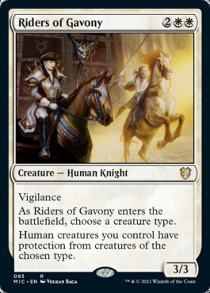 Riders of Gavony [Innistrad: Midnight Hunt Commander] | Gaming Infinity