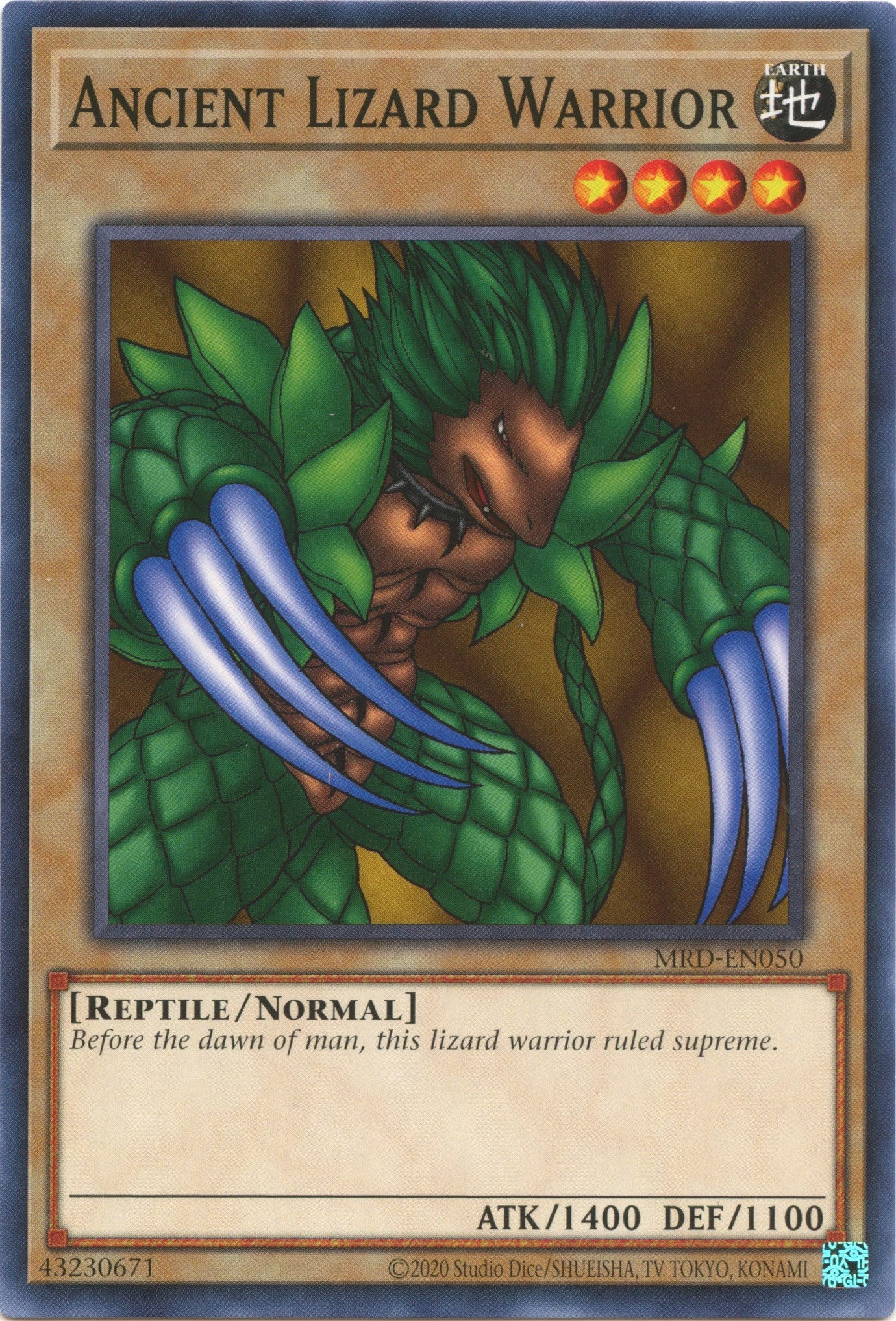 Ancient Lizard Warrior (25th Anniversary) [MRD-EN050] Common | Gaming Infinity