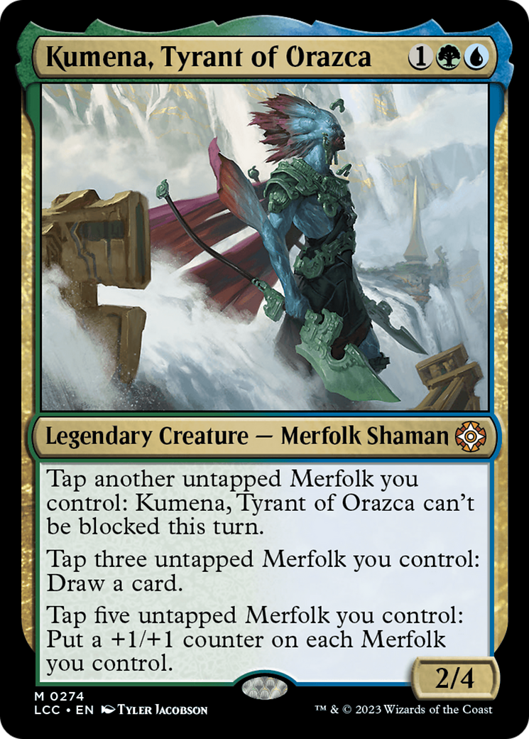 Kumena, Tyrant of Orazca [The Lost Caverns of Ixalan Commander] | Gaming Infinity