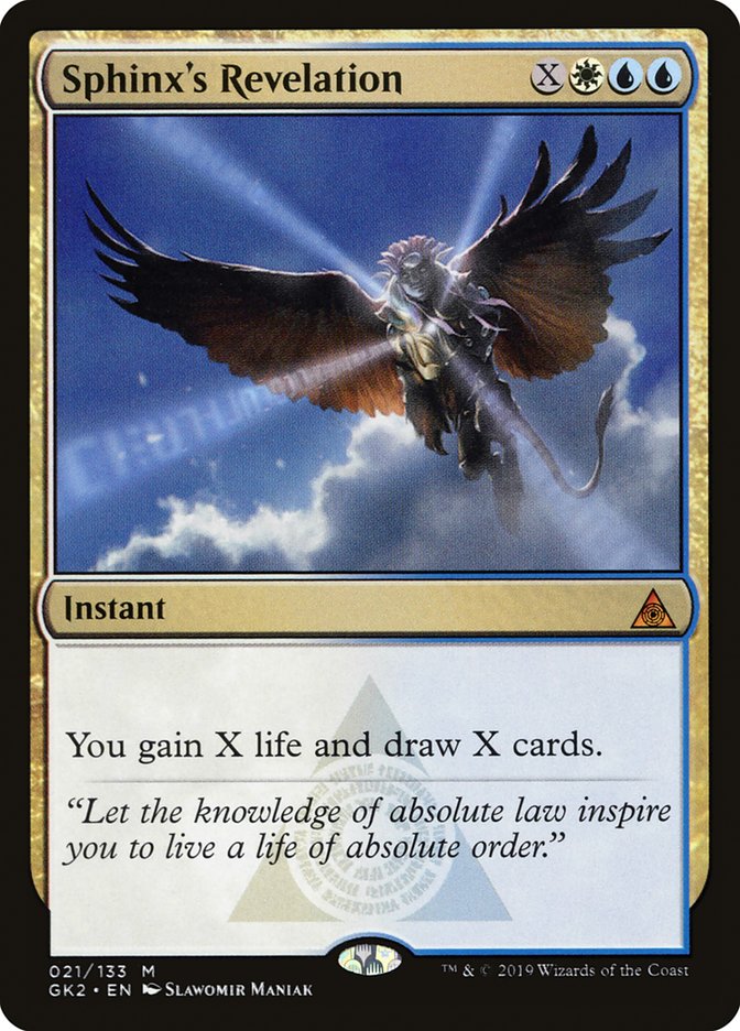 Sphinx's Revelation [Ravnica Allegiance Guild Kit] | Gaming Infinity