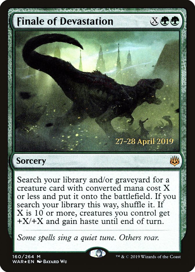 Finale of Devastation  [War of the Spark Prerelease Promos] | Gaming Infinity
