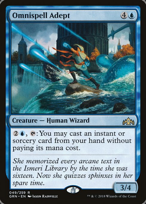 Omnispell Adept [Guilds of Ravnica] | Gaming Infinity