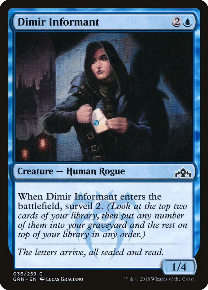 Dimir Informant [Guilds of Ravnica] | Gaming Infinity