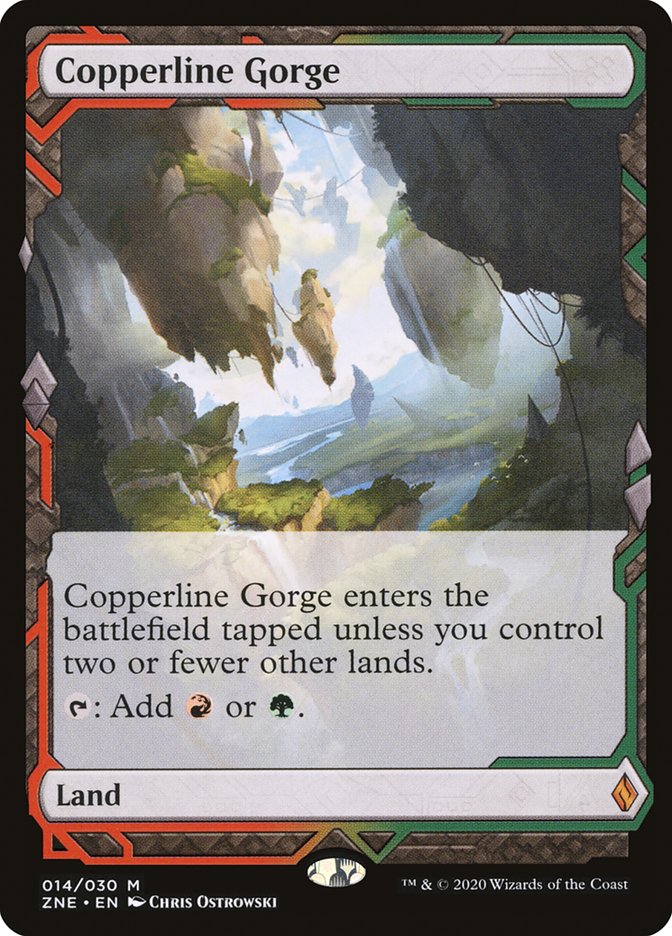 Copperline Gorge [Zendikar Rising Expeditions] | Gaming Infinity