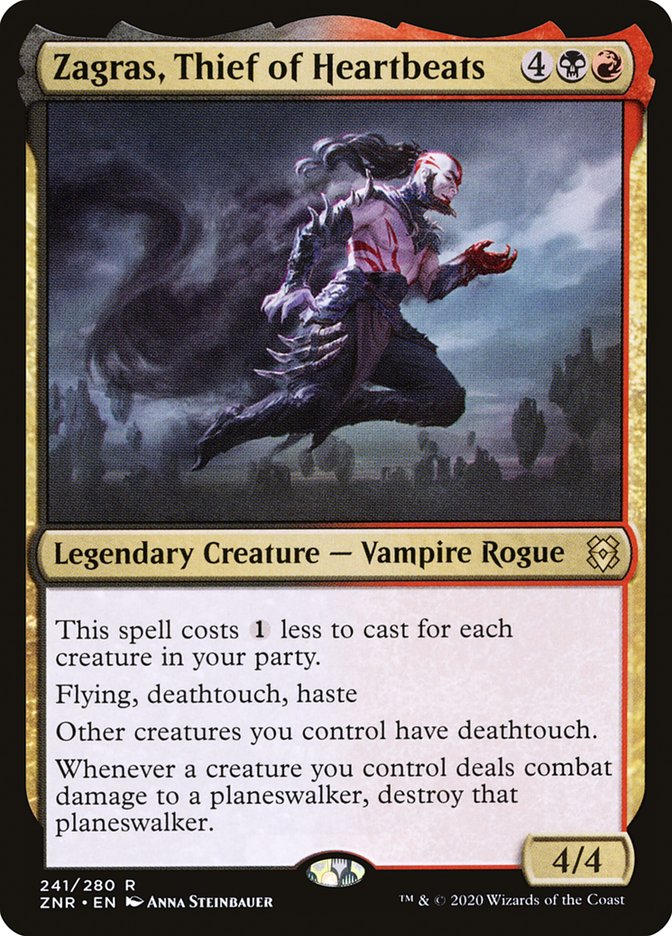 Zagras, Thief of Heartbeats [Zendikar Rising] | Gaming Infinity