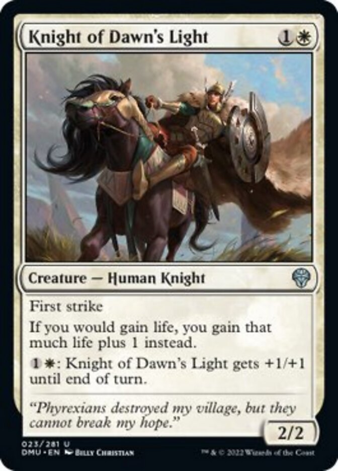 Knight of Dawn's Light [Dominaria United] | Gaming Infinity