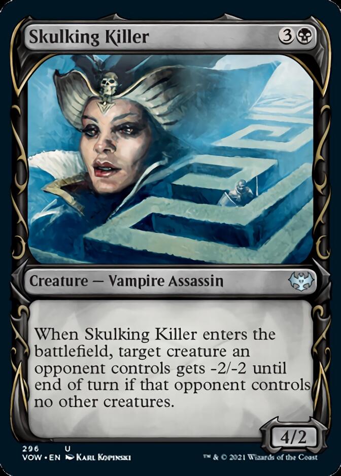 Skulking Killer (Showcase Fang Frame) [Innistrad: Crimson Vow] | Gaming Infinity