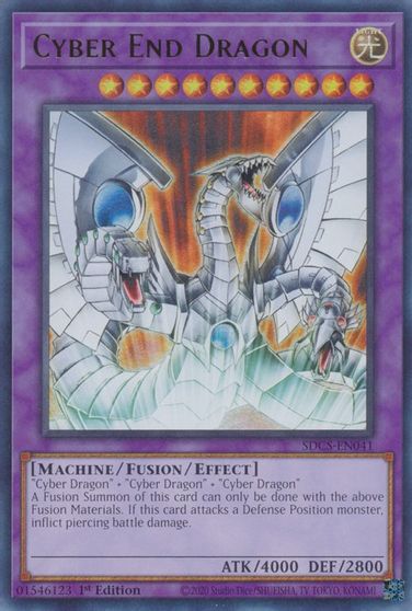 Cyber End Dragon [SDCS-EN041] Ultra Rare | Gaming Infinity