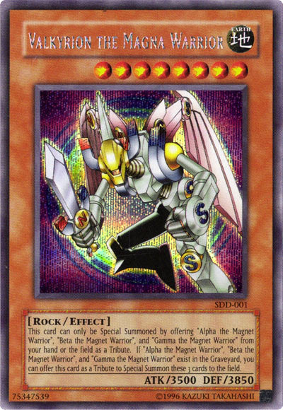 Valkyrion the Magna Warrior [SDD-001] Secret Rare | Gaming Infinity