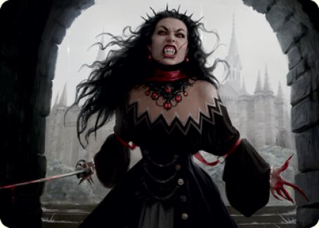 Voldaren Stinger Art Card [Innistrad: Midnight Hunt Art Series] | Gaming Infinity