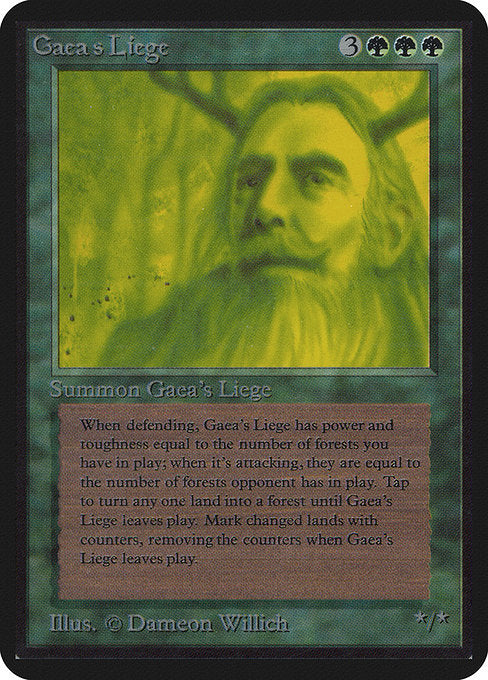 Gaea's Liege [Limited Edition Alpha] | Gaming Infinity