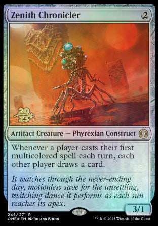 Zenith Chronicler [Phyrexia: All Will Be One Prerelease Promos] | Gaming Infinity