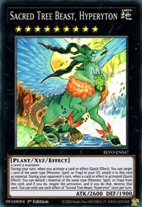 Sacred Tree Beast, Hyperyton [BLVO-EN047] Super Rare | Gaming Infinity