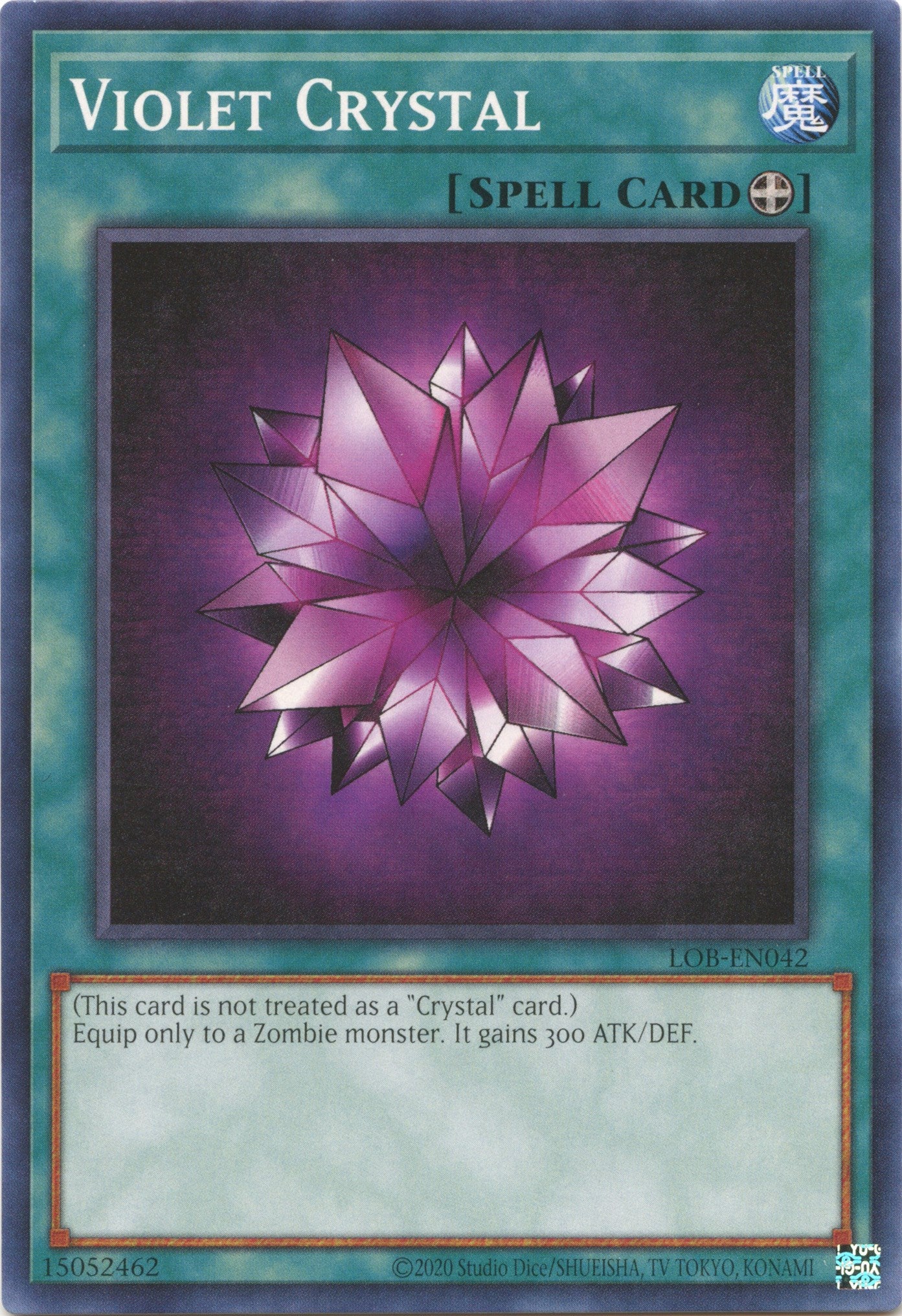 Violet Crystal (25th Anniversary) [LOB-EN042] Common | Gaming Infinity