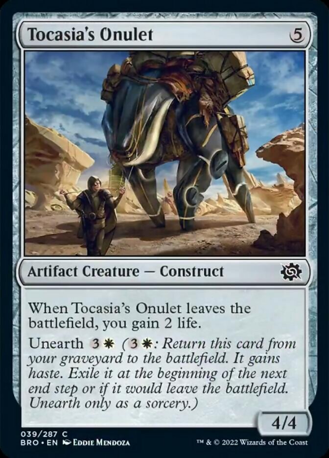 Tocasia's Onulet [The Brothers' War] | Gaming Infinity