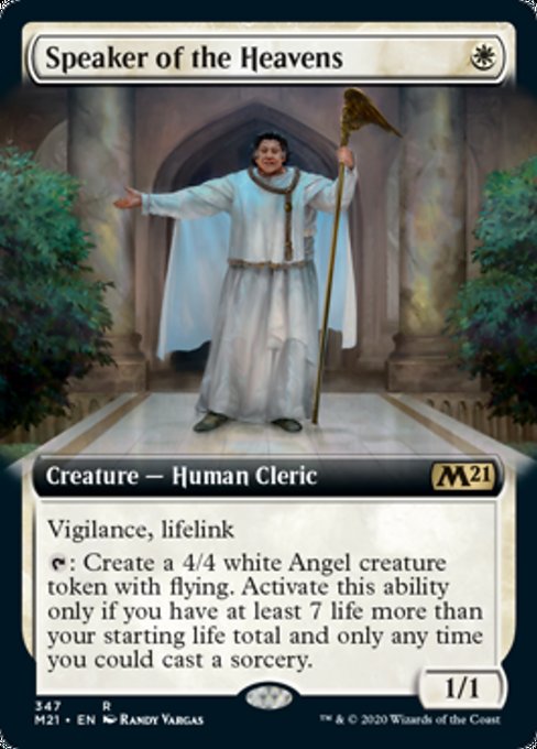 Speaker of the Heavens (Extended Art) [Core Set 2021] | Gaming Infinity