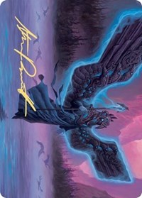 Mistwalker Art Card (Gold-Stamped Signature) [Kaldheim: Art Series] | Gaming Infinity