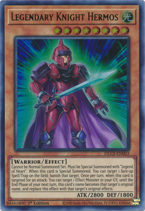 Legendary Knight Hermos [DLCS-EN003] Ultra Rare | Gaming Infinity