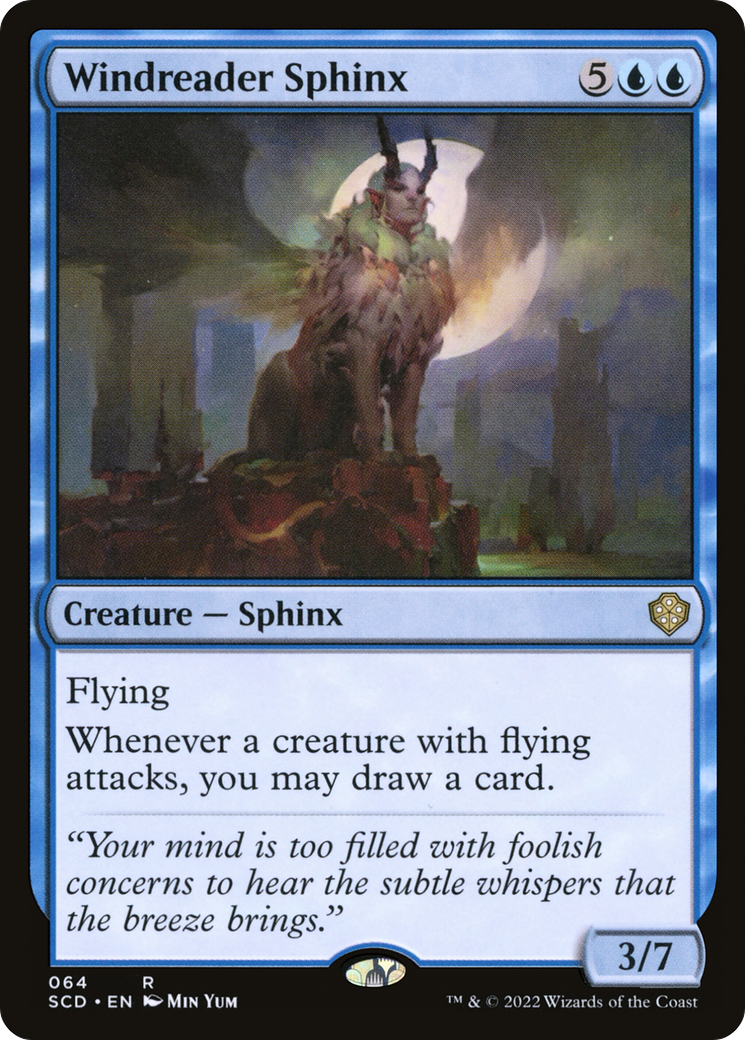 Windreader Sphinx [Starter Commander Decks] | Gaming Infinity